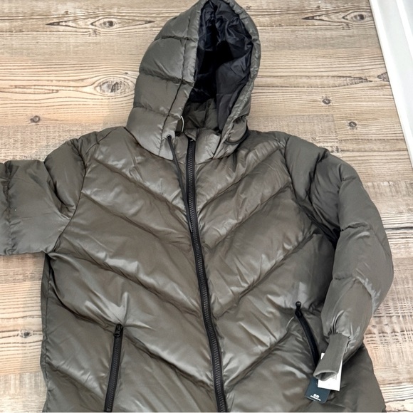 Sebby Juniors' 3/4 Puffer Jacket with Hood, women’s jacket coat - Picture 14 of 14